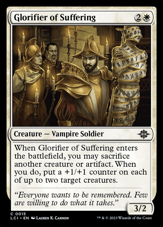 Glorificador do Sofrimento / Glorifier of Suffering - Magic: The Gathering - MoxLand