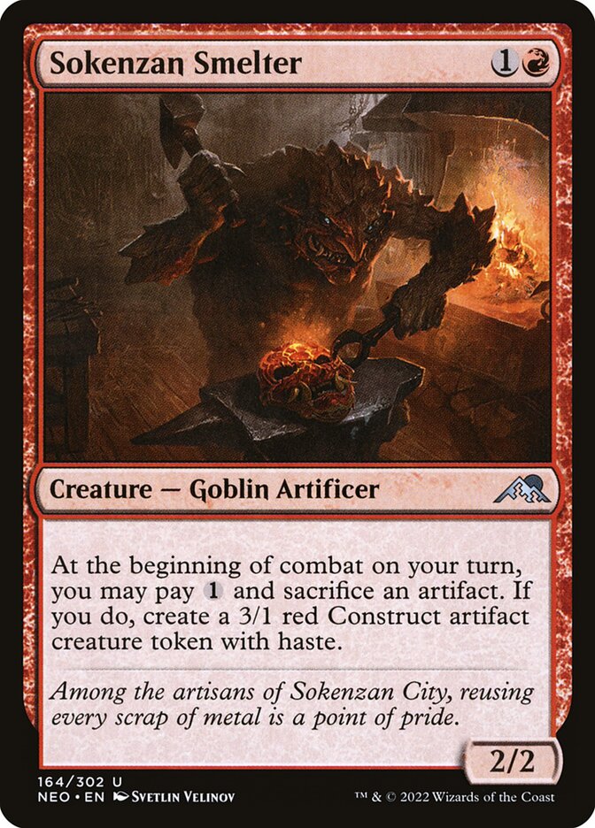 Fundidor de Sokenzan / Sokenzan Smelter - Magic: The Gathering - MoxLand