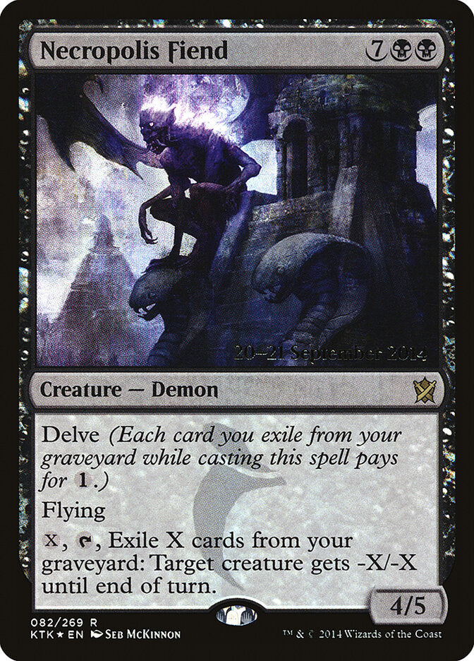 Demônio da Necrópole / Necropolis Fiend - Magic: The Gathering - MoxLand