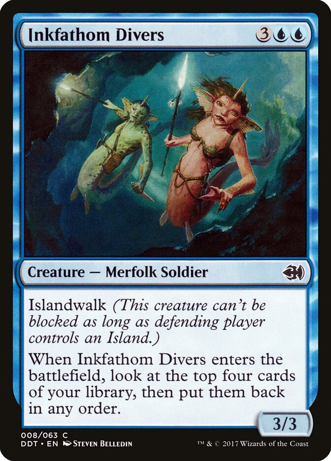 Mergulhadores Braçatinta / Inkfathom Divers - Magic: The Gathering - MoxLand