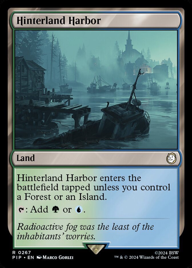 Porto do Interior / Hinterland Harbor - Magic: The Gathering - MoxLand