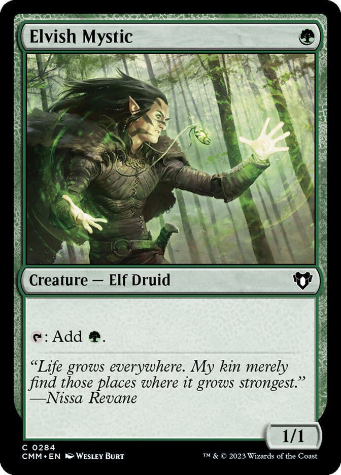 Místico Élfico / Elvish Mystic - Magic: The Gathering - MoxLand