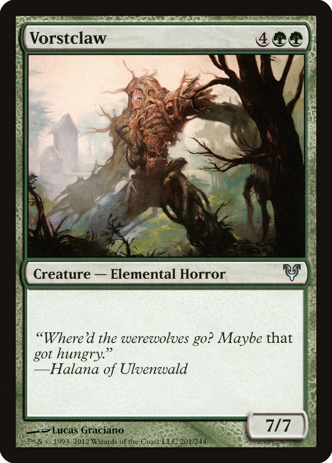 Garra Voraz / Vorstclaw - Magic: The Gathering - MoxLand