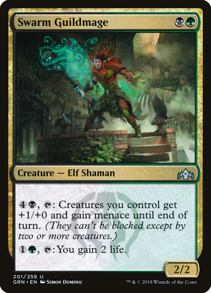 Mago da Guilda do Enxame / Swarm Guildmage - Magic: The Gathering - MoxLand