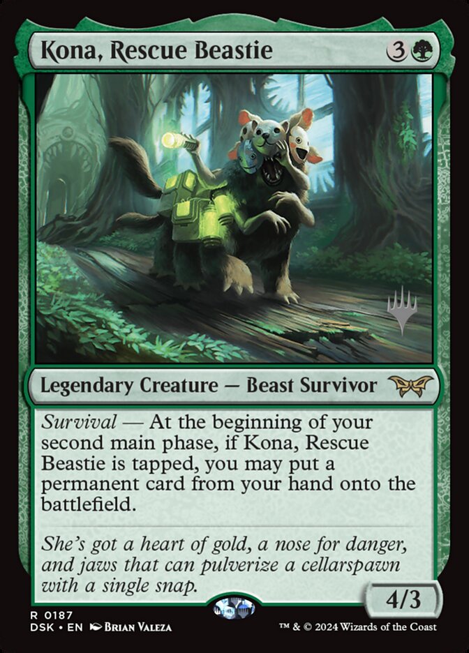 Kona, Rescue Beastie - Magic: The Gathering - MoxLand