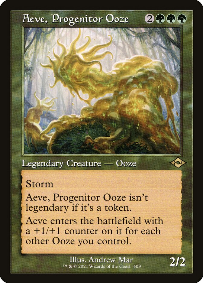 Aeve, Lodo Progenitor / Aeve, Progenitor Ooze - Magic: The Gathering - MoxLand