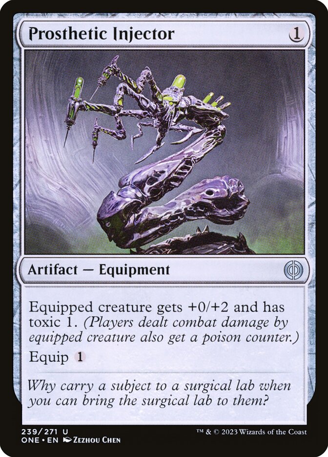 Injetor Prostético / Prosthetic Injector - Magic: The Gathering - MoxLand