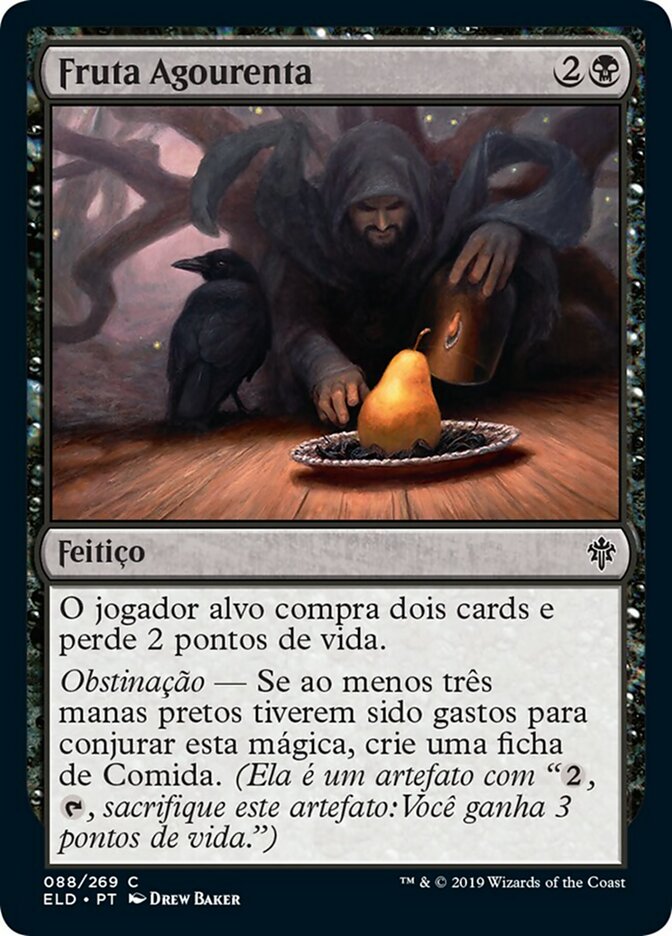 Fruta Agourenta / Foreboding Fruit - Magic: The Gathering - MoxLand