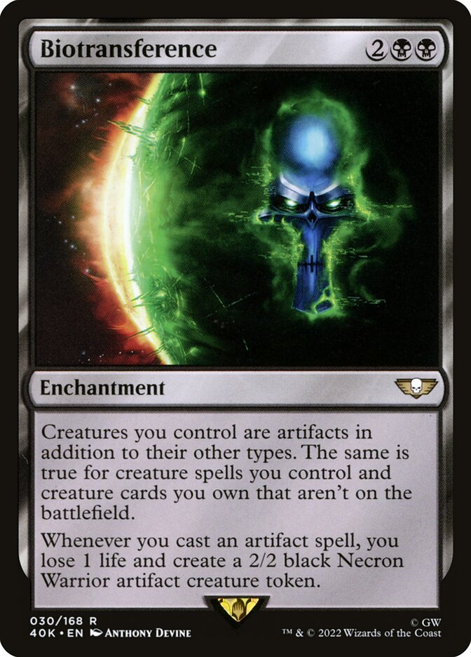 Biotransferência / Biotransference - Magic: The Gathering - MoxLand
