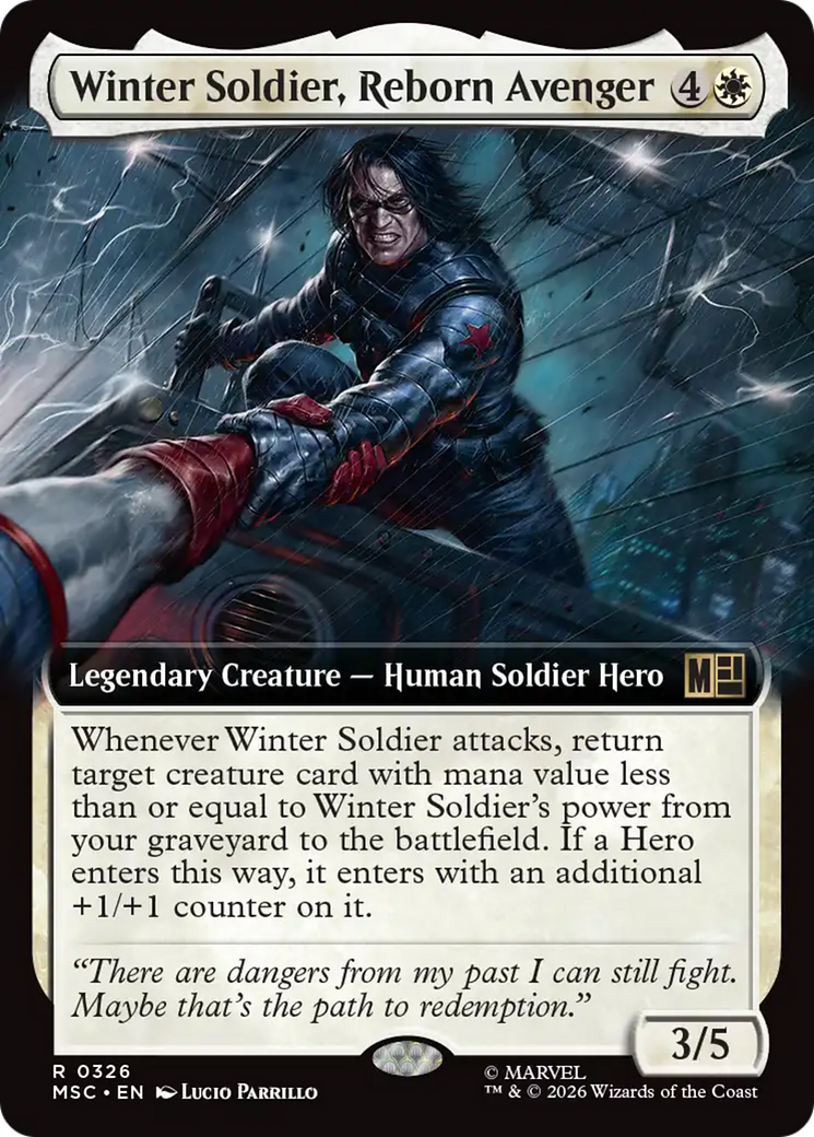 Winter Soldier, Reborn Avenger - Magic: The Gathering - MoxLand