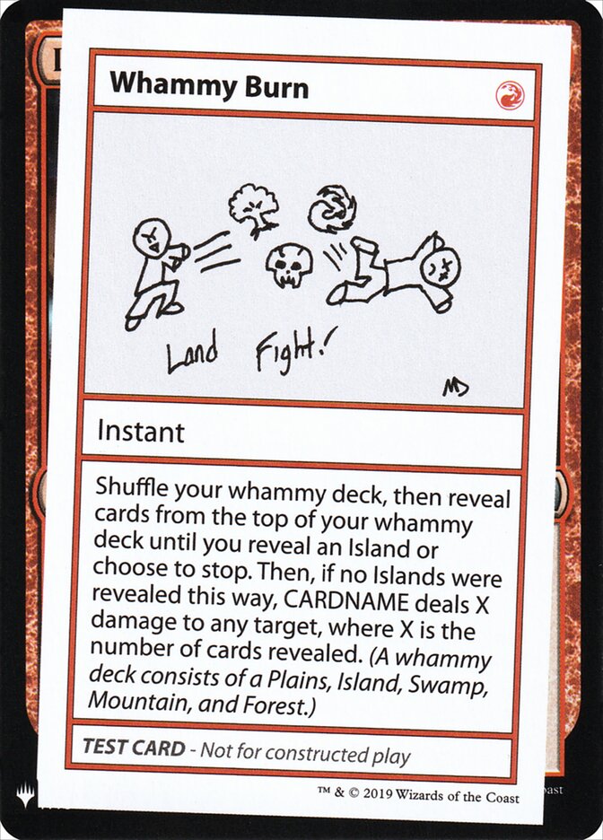Whammy Burn - Magic: The Gathering - MoxLand