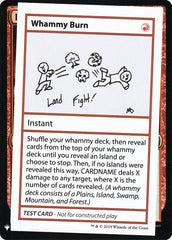 Whammy Burn - Magic: The Gathering - MoxLand