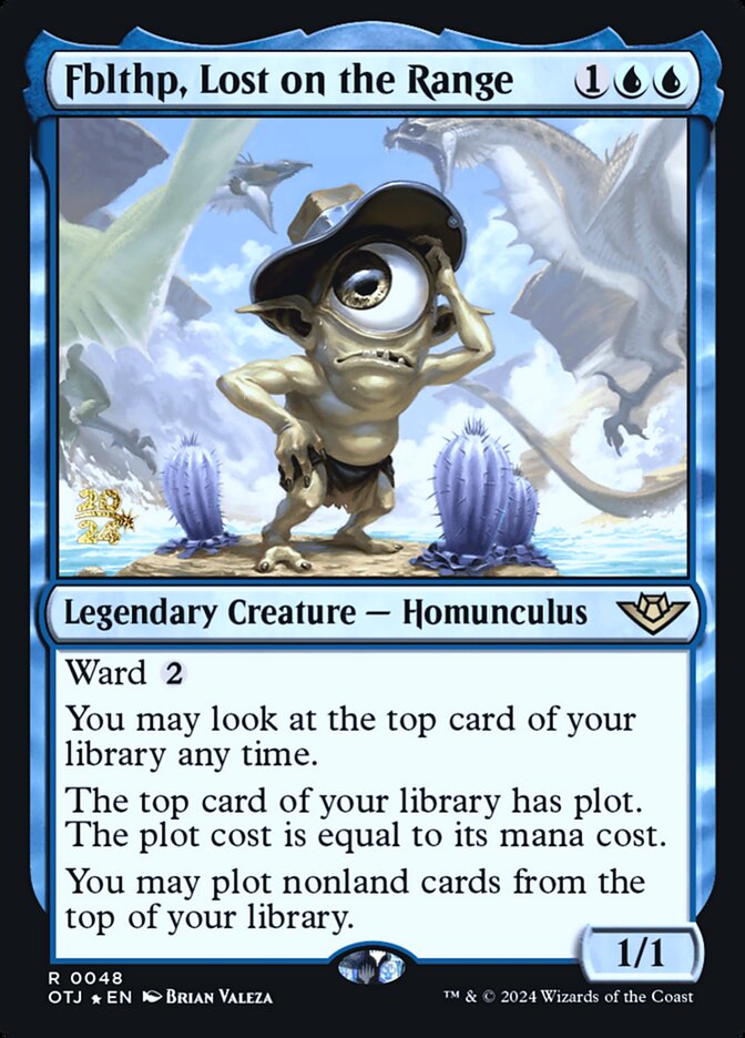 Fblthp, Perdido no Campo / Fblthp, Lost on the Range - Magic: The Gathering - MoxLand