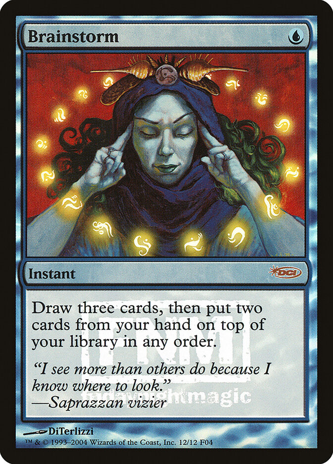 Tempestade Cerebral / Brainstorm - Magic: The Gathering - MoxLand