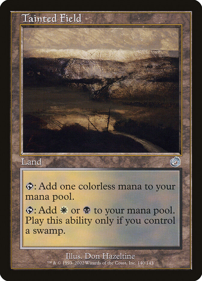 Campo Contaminado / Tainted Field - Magic: The Gathering - MoxLand