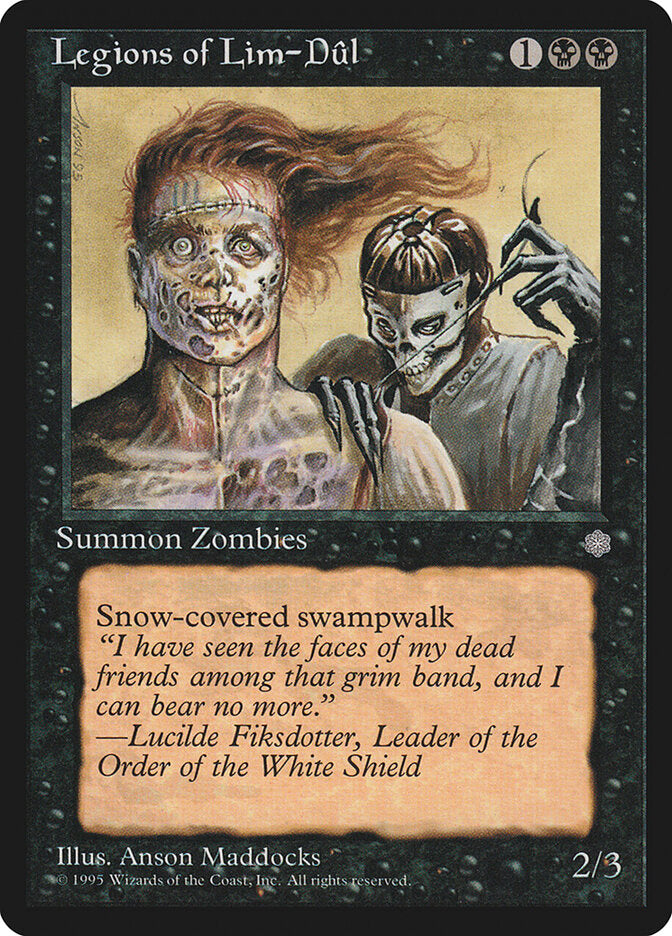 Legiões de Lim-Dûl / Legions of Lim-Dûl - Magic: The Gathering - MoxLand