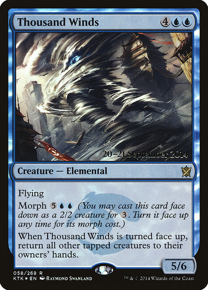 Mil Ventos / Thousand Winds - Magic: The Gathering - MoxLand
