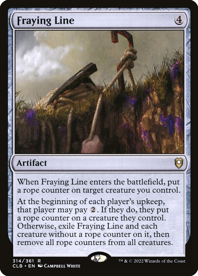 Corda Puída / Fraying Line - Magic: The Gathering - MoxLand
