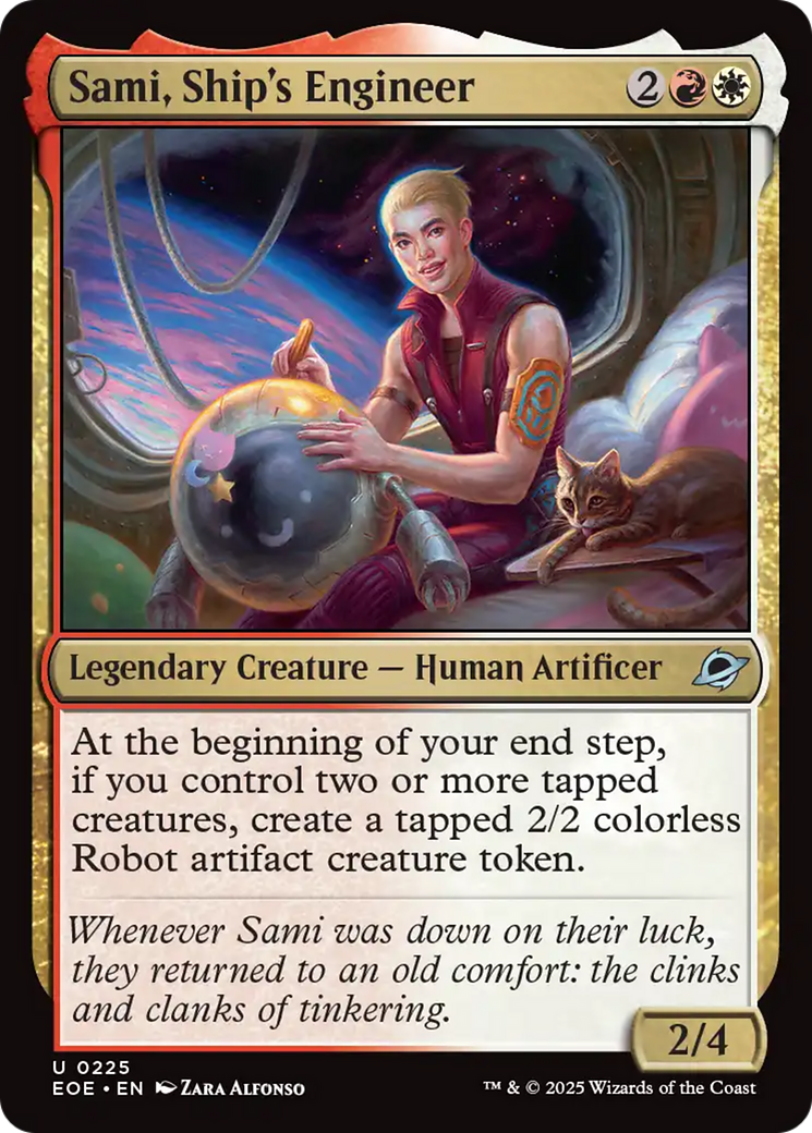 Sami, Projetista da Nave / Sami, Ship's Engineer - Magic: The Gathering - MoxLand
