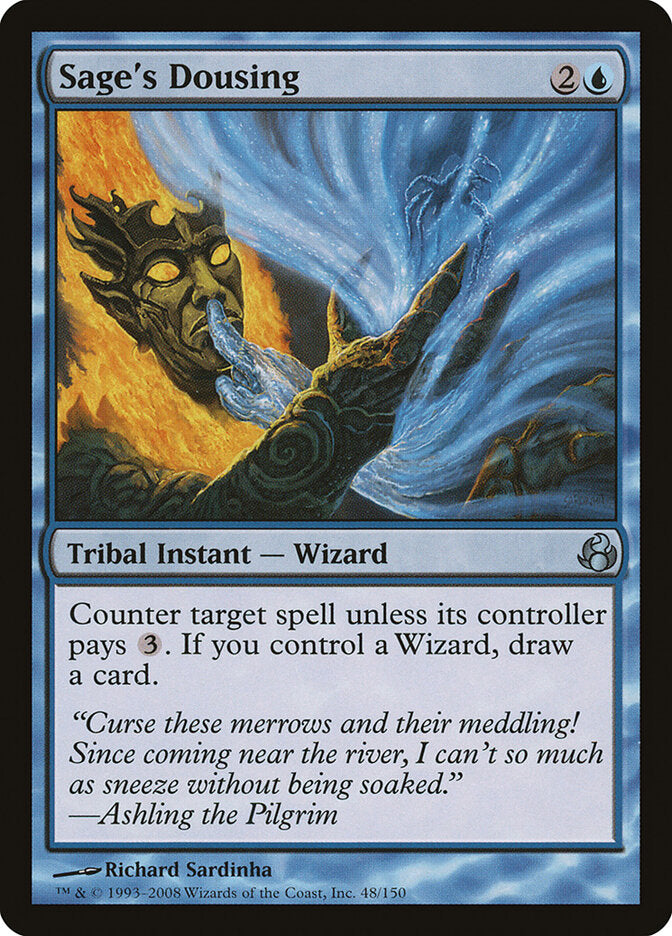 Imersão do Sábio / Sage's Dousing - Magic: The Gathering - MoxLand