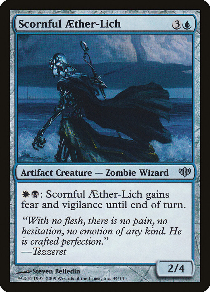 Lich de Éter Insolente / Scornful Æther-Lich - Magic: The Gathering - MoxLand