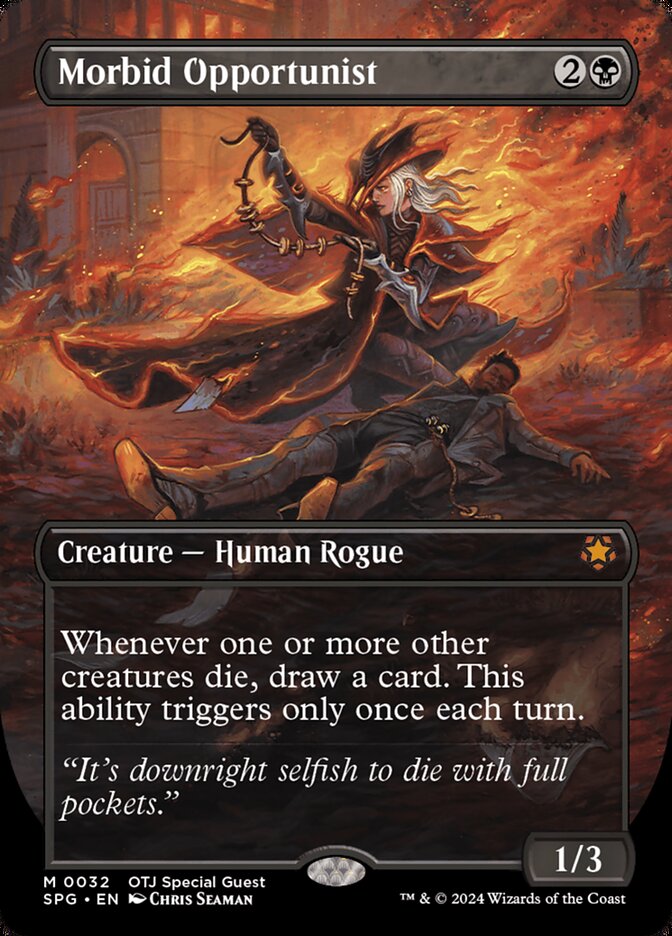 Oportunista Mórbida / Morbid Opportunist - Magic: The Gathering - MoxLand