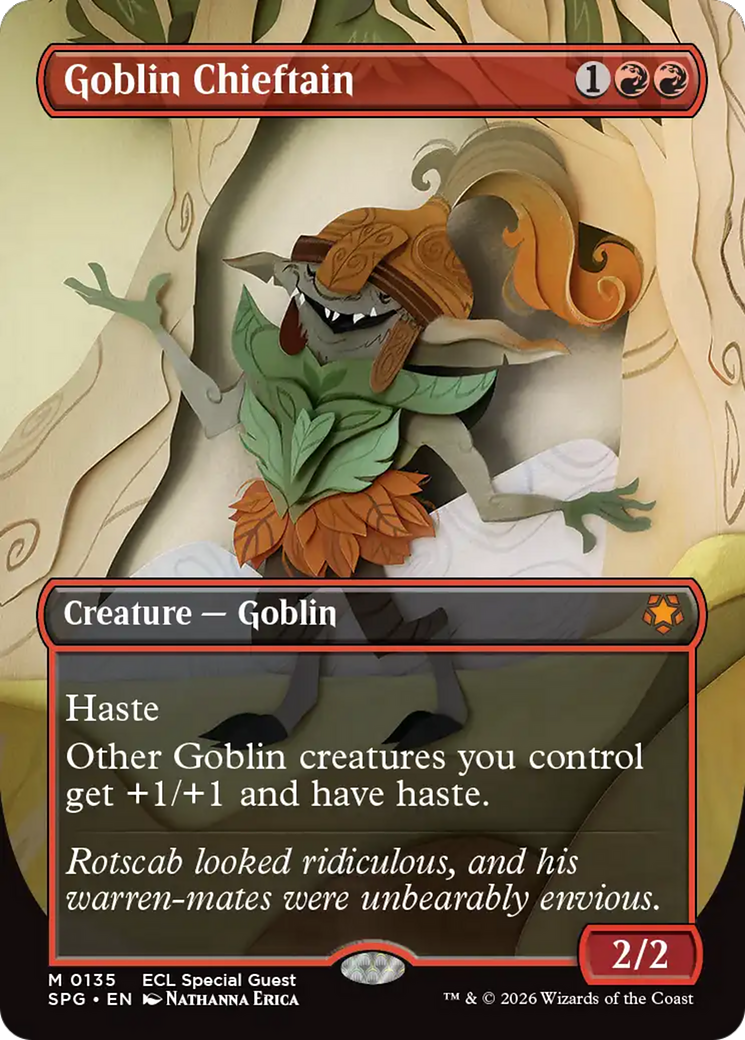 Chefe Goblin / Goblin Chieftain - Magic: The Gathering - MoxLand