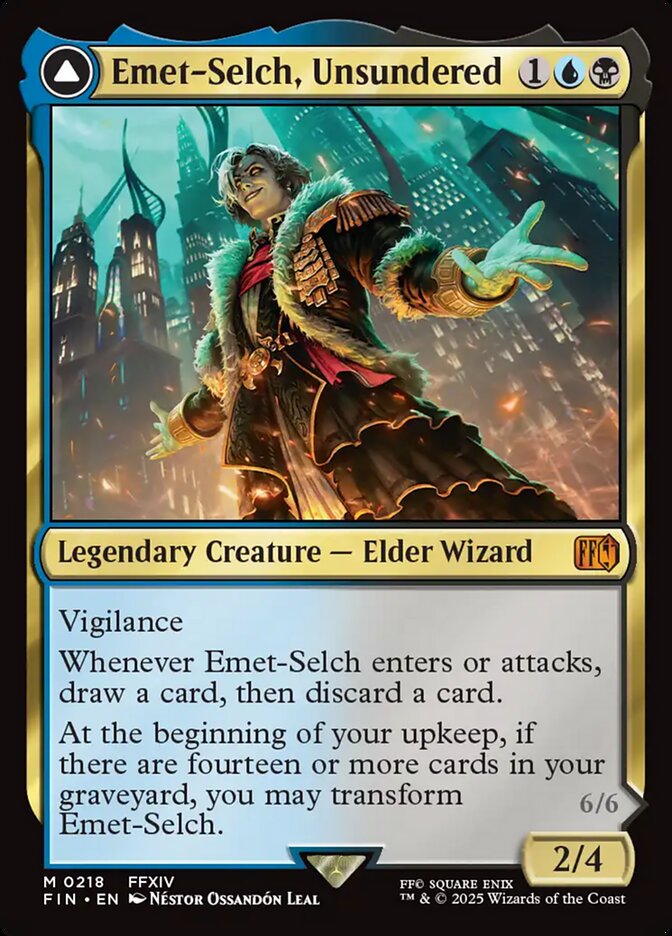 Emet-Selch, Íntegro / Emet-Selch, Unsundered - Magic: The Gathering - MoxLand