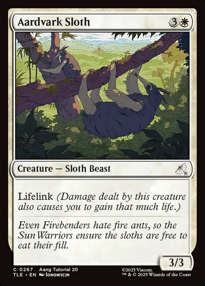 Preguiça-formigueiro / Aardvark Sloth - Magic: The Gathering - MoxLand
