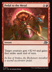 Pé na Tábua / Pedal to the Metal - Magic: The Gathering - MoxLand
