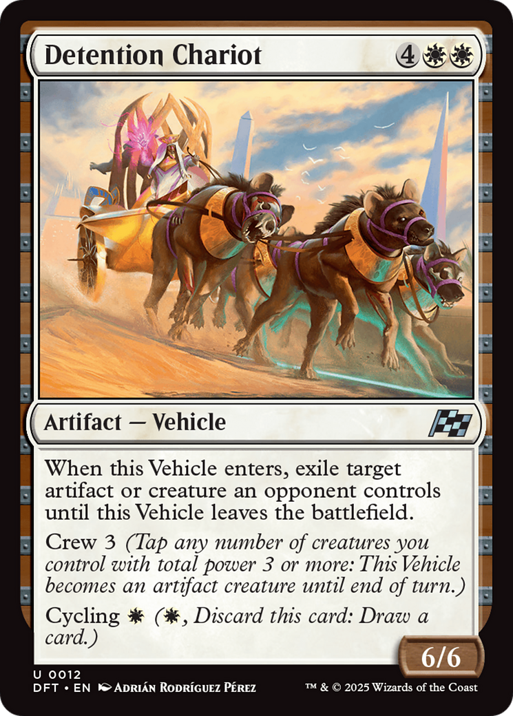 Biga de Detenção / Detention Chariot - Magic: The Gathering - MoxLand