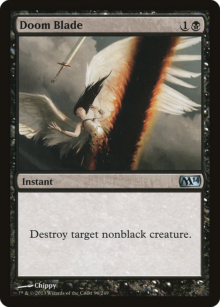 Lâmina da Destruição / Doom Blade - Magic: The Gathering - MoxLand