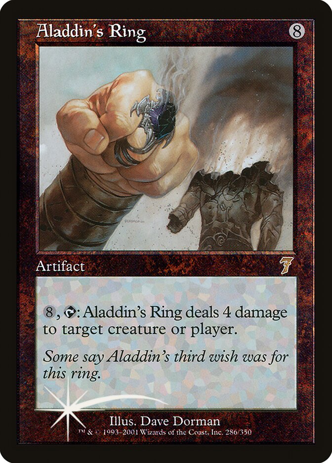 Anel de Aladim / Aladdin's Ring - Magic: The Gathering - MoxLand