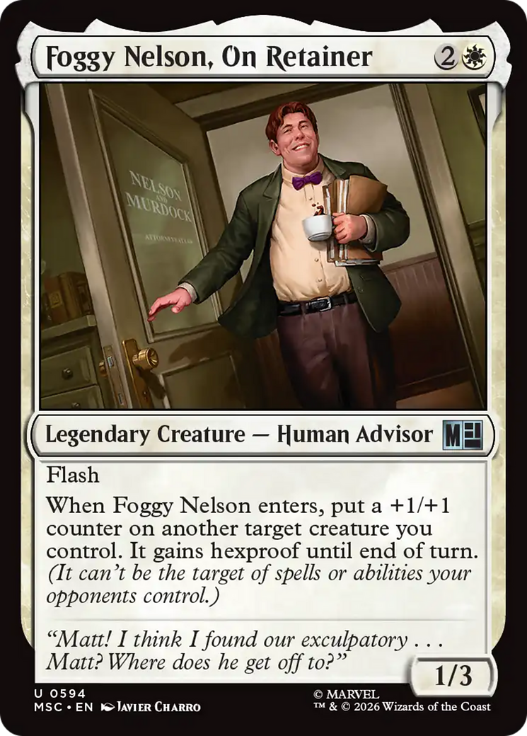 Foggy Nelson, On Retainer - Magic: The Gathering - MoxLand