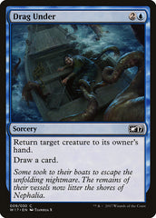 Arrastar para o Fundo / Drag Under - Magic: The Gathering - MoxLand