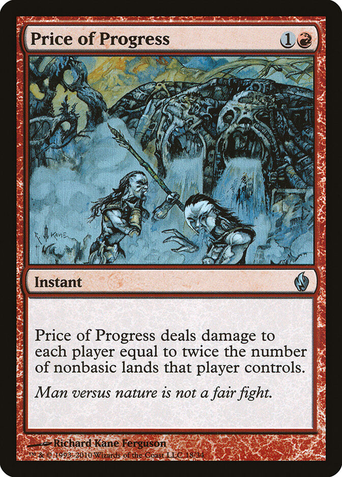 Preco do Progresso / Price of Progress - Magic: The Gathering - MoxLand