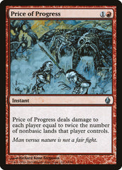 Preco do Progresso / Price of Progress - Magic: The Gathering - MoxLand