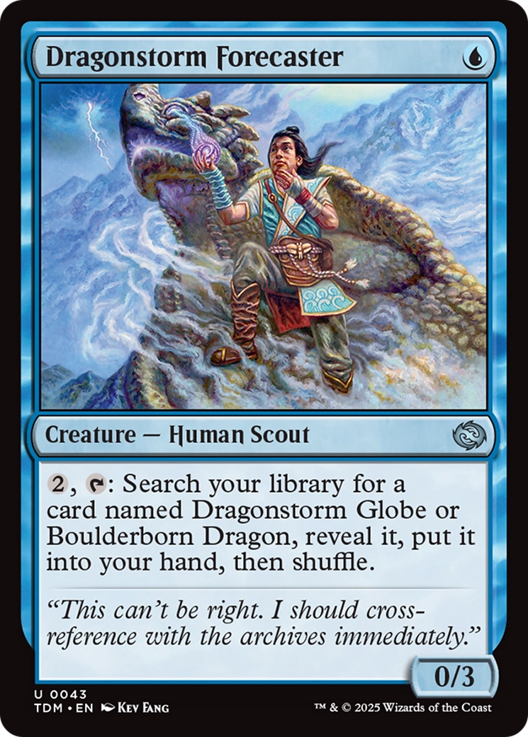 Previsor de Tempestades de Dragões / Dragonstorm Forecaster - Magic: The Gathering - MoxLand
