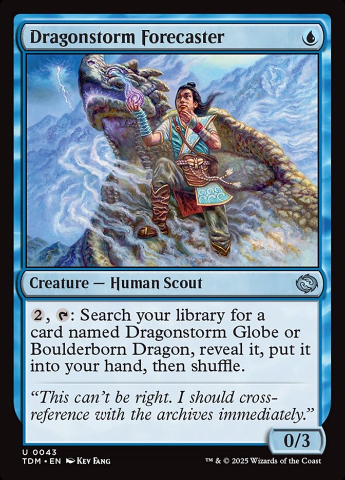 Previsor de Tempestades de Dragões / Dragonstorm Forecaster - Magic: The Gathering - MoxLand