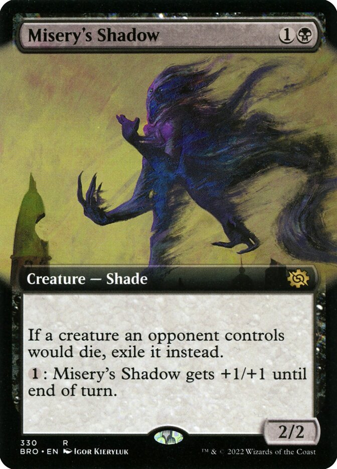 Sombra da Desgraça / Misery's Shadow - Magic: The Gathering - MoxLand