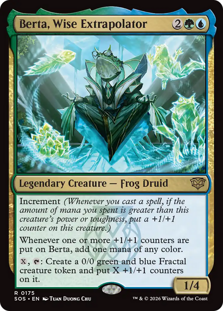 Berta, Wise Extrapolator - Magic: The Gathering - MoxLand