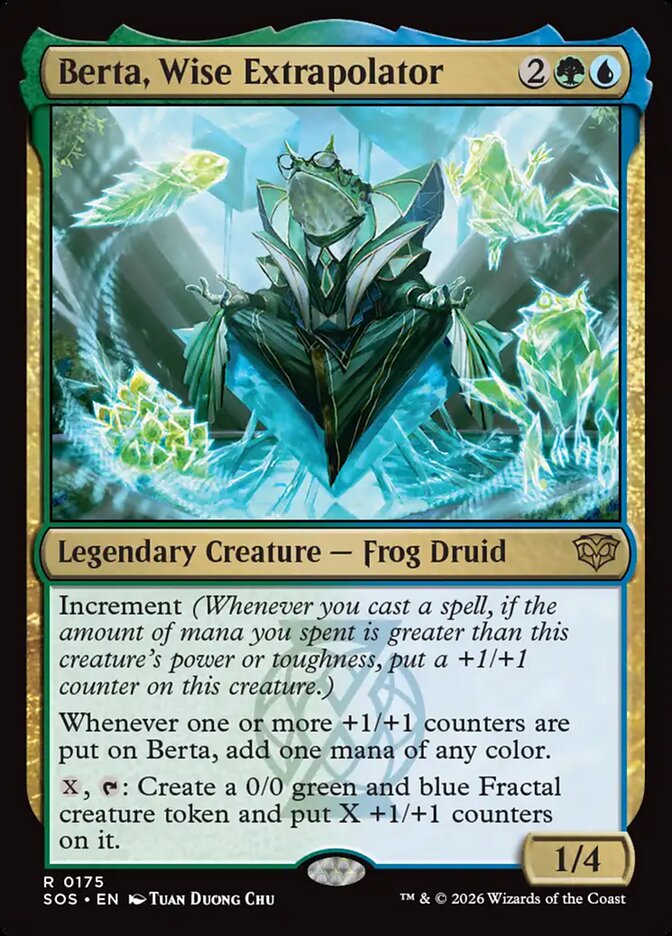 Berta, Wise Extrapolator - Magic: The Gathering - MoxLand
