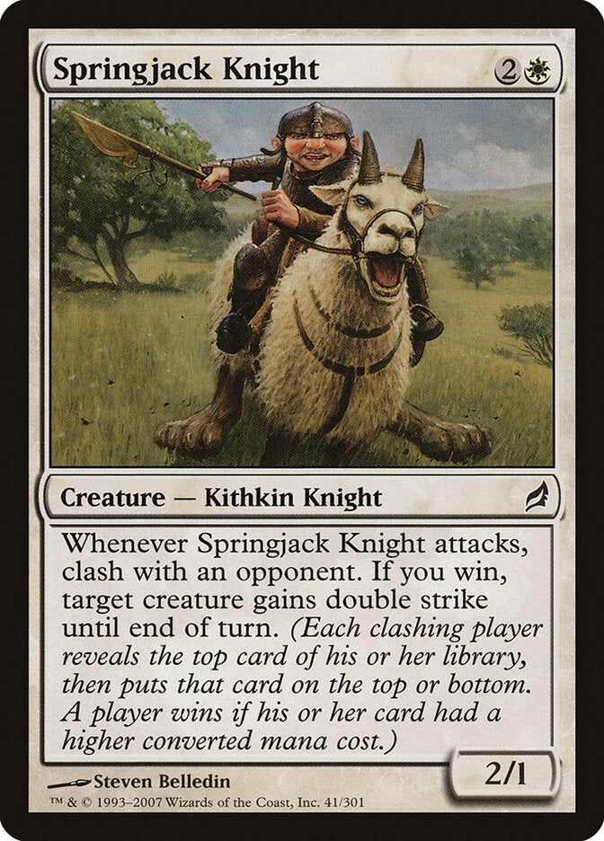 Cavaleiro de Carnelho / Springjack Knight - Magic: The Gathering - MoxLand