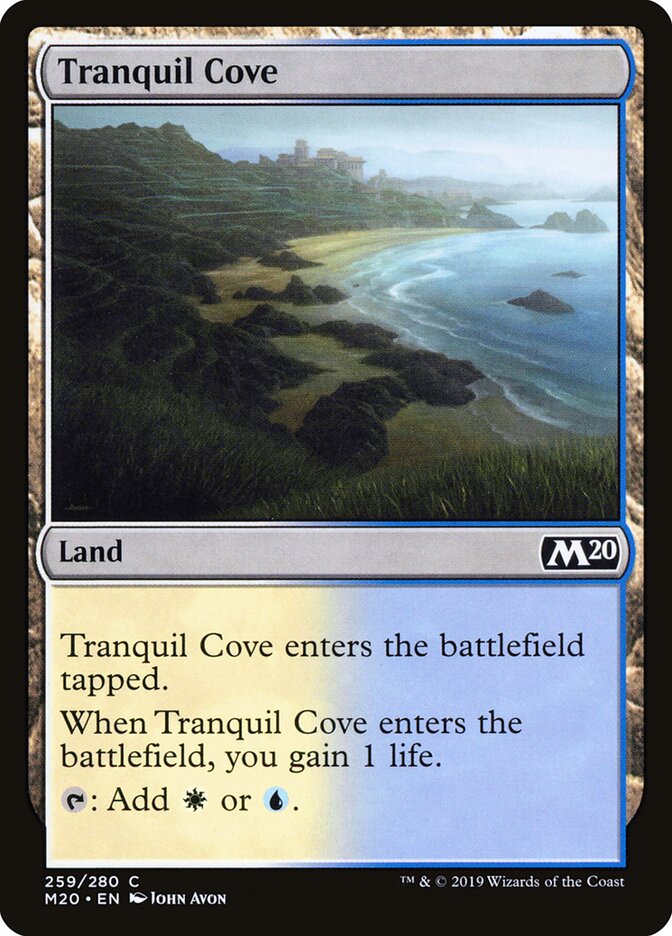 Angra Tranquila / Tranquil Cove - Magic: The Gathering - MoxLand