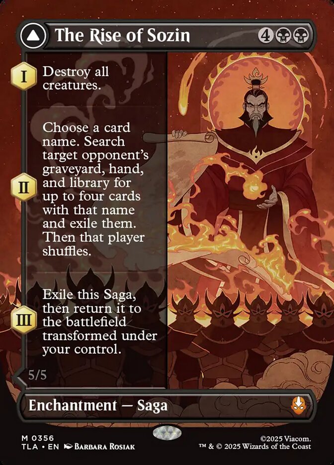 A Ascensão de Sozin / The Rise of Sozin - Magic: The Gathering - MoxLand
