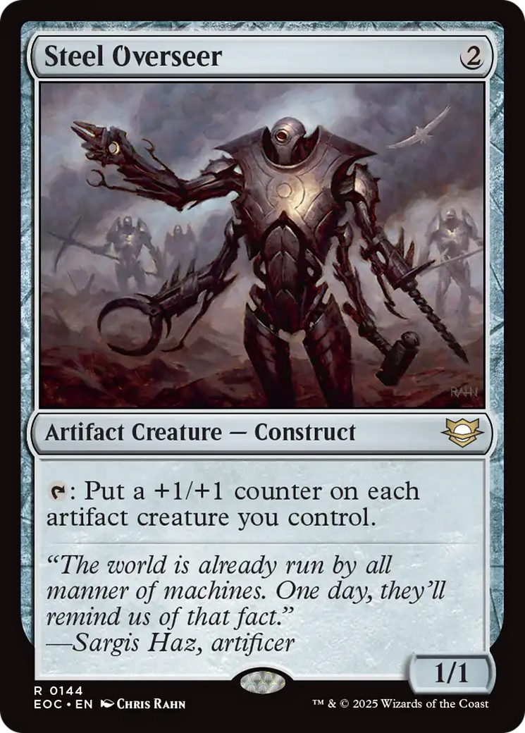 Supervisor de Aço / Steel Overseer - Magic: The Gathering - MoxLand