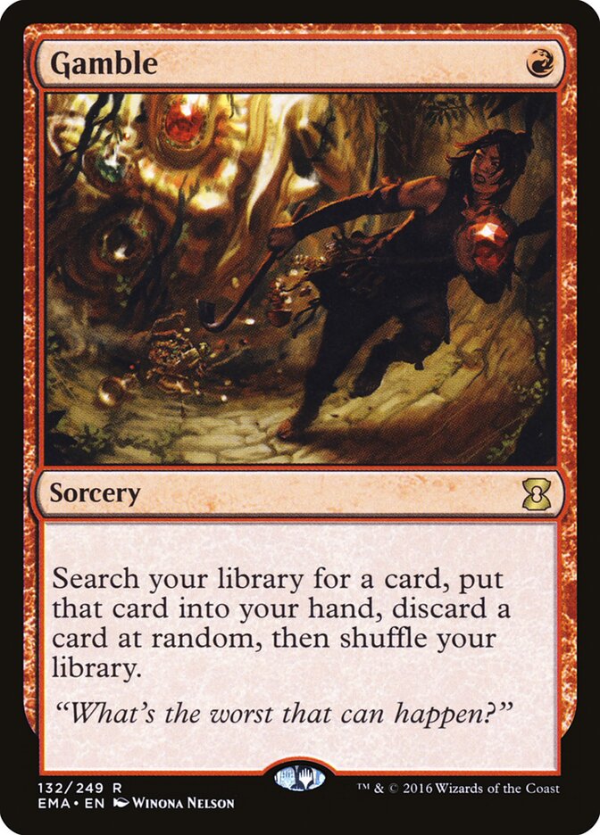 Transação Aleatória / Gamble - Magic: The Gathering - MoxLand