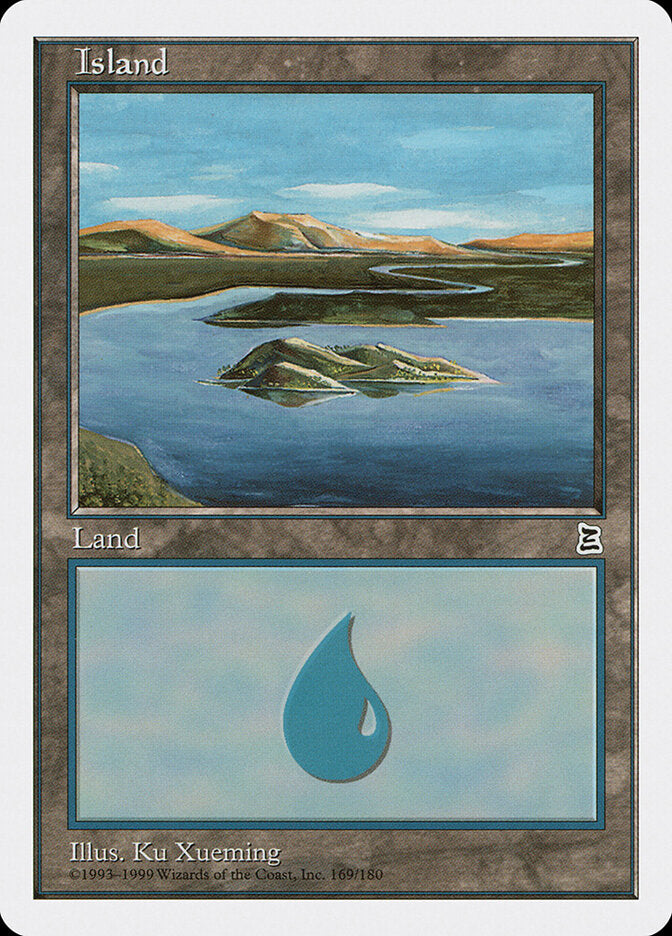 Ilha / Island - Magic: The Gathering - MoxLand