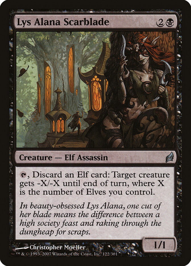 Estigmista de Lys Alana / Lys Alana Scarblade - Magic: The Gathering - MoxLand