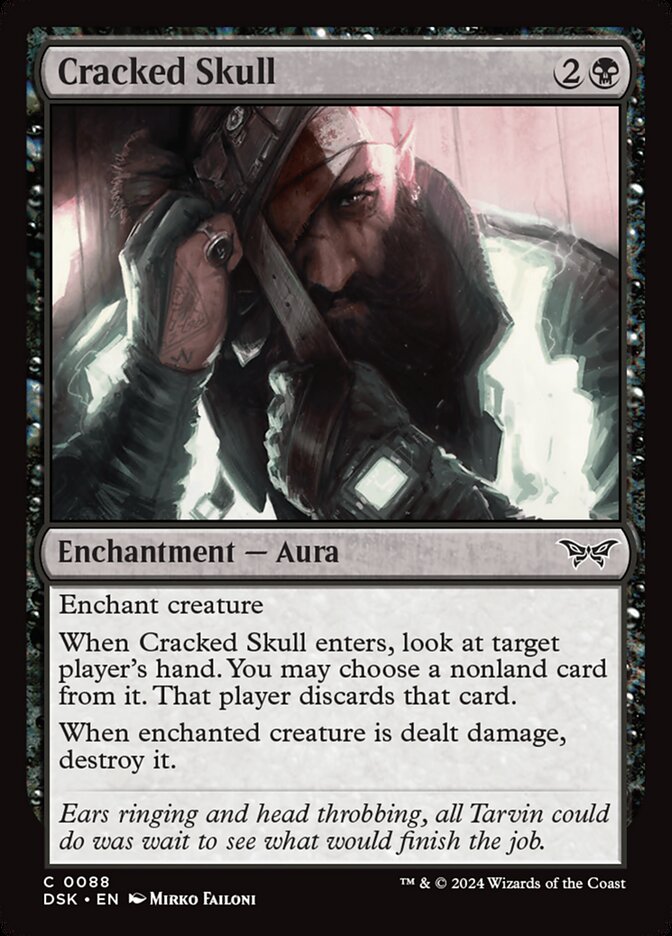 Crânio Rachado / Cracked Skull - Magic: The Gathering - MoxLand